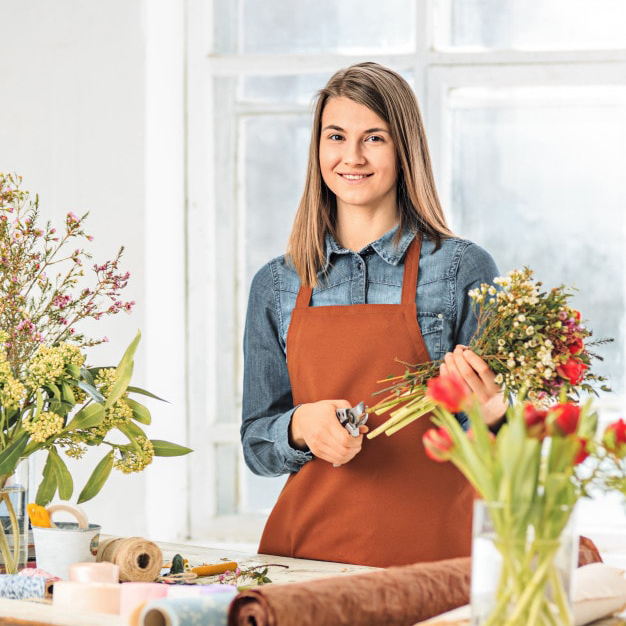 Флорист компании «Fenomen flowers» - Юлия