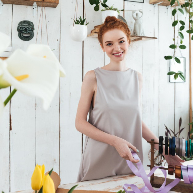 Флорист компании «Fenomen flowers» - Карина