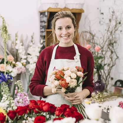 Флорист компании «Fenomen flowers» - Вероника